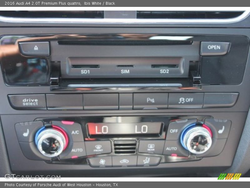 Ibis White / Black 2016 Audi A4 2.0T Premium Plus quattro