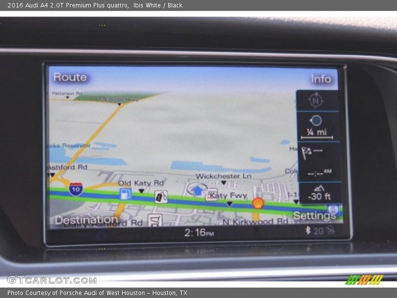 Ibis White / Black 2016 Audi A4 2.0T Premium Plus quattro