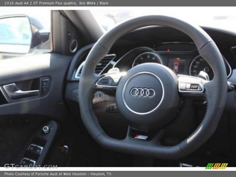 Ibis White / Black 2016 Audi A4 2.0T Premium Plus quattro