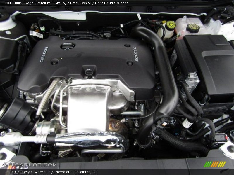  2016 Regal Premium II Group Engine - 2.0 Liter SIDI Turbocharged DOHC 16-Valve VVT 4 Cylinder