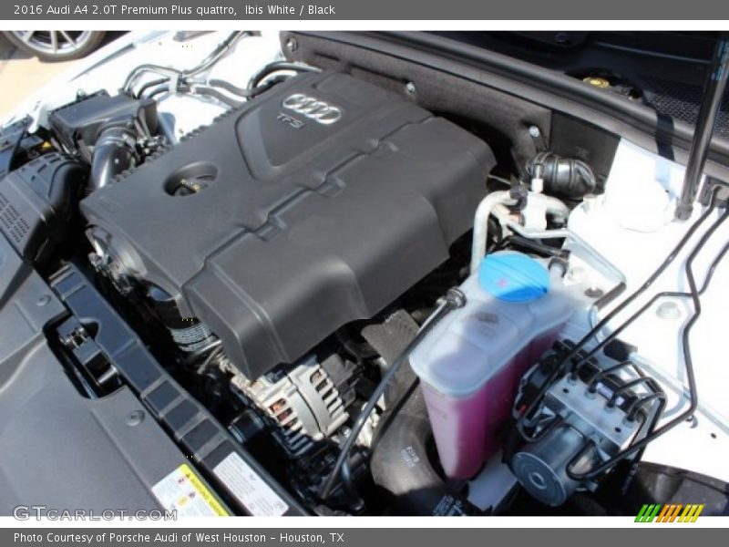 Ibis White / Black 2016 Audi A4 2.0T Premium Plus quattro