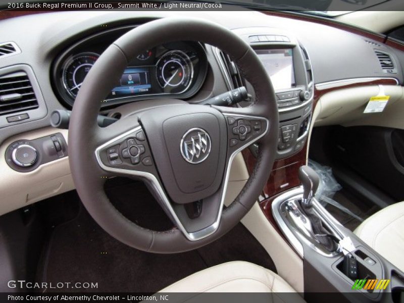 Light Neutral/Cocoa Interior - 2016 Regal Premium II Group 