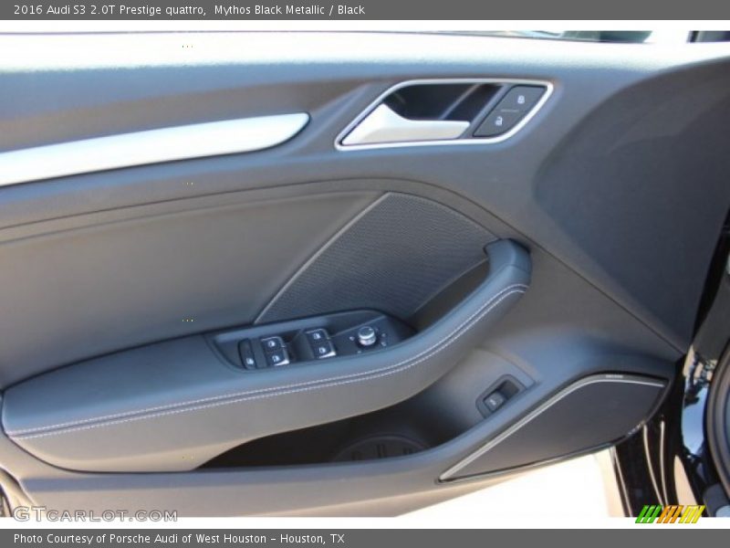 Mythos Black Metallic / Black 2016 Audi S3 2.0T Prestige quattro