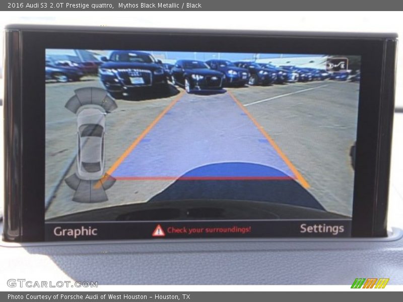 Mythos Black Metallic / Black 2016 Audi S3 2.0T Prestige quattro