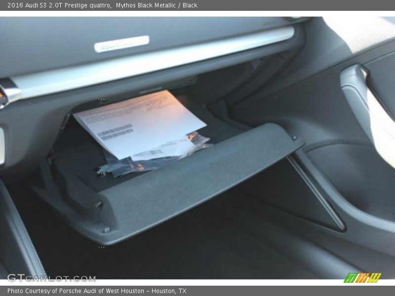 Mythos Black Metallic / Black 2016 Audi S3 2.0T Prestige quattro