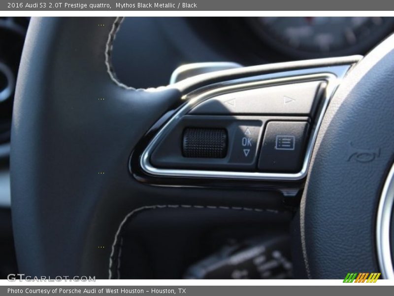 Mythos Black Metallic / Black 2016 Audi S3 2.0T Prestige quattro