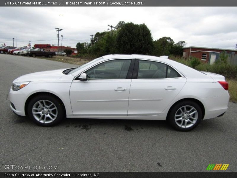 Iridescent Pearl Tricoat / Cocoa/Light Neutral 2016 Chevrolet Malibu Limited LT