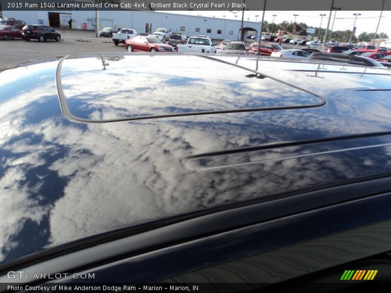 Brilliant Black Crystal Pearl / Black 2015 Ram 1500 Laramie Limited Crew Cab 4x4