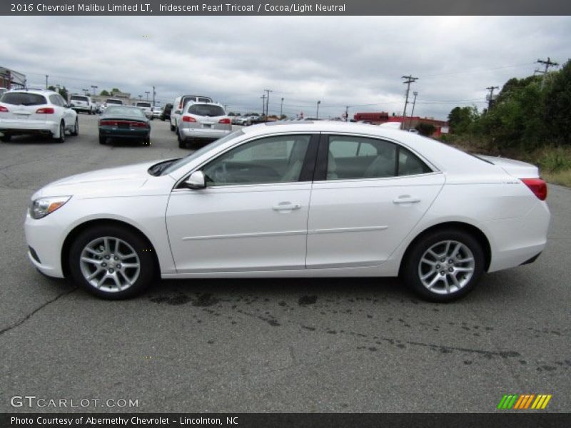 Iridescent Pearl Tricoat / Cocoa/Light Neutral 2016 Chevrolet Malibu Limited LT