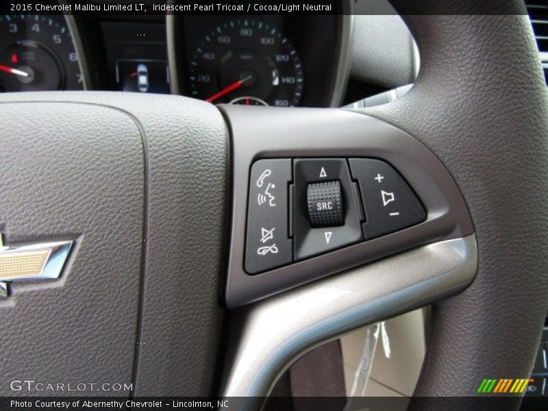 Iridescent Pearl Tricoat / Cocoa/Light Neutral 2016 Chevrolet Malibu Limited LT
