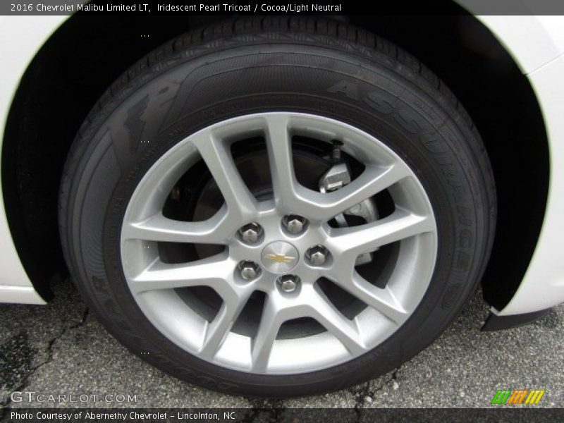 Iridescent Pearl Tricoat / Cocoa/Light Neutral 2016 Chevrolet Malibu Limited LT