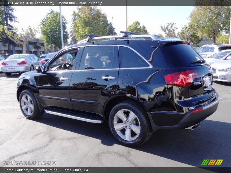 Crystal Black Pearl / Ebony 2011 Acura MDX Technology