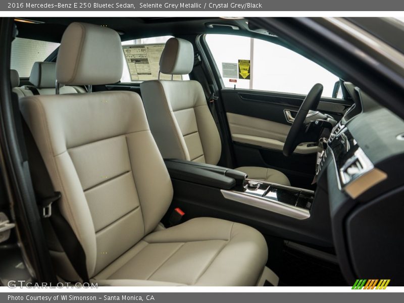 Front Seat of 2016 E 250 Bluetec Sedan