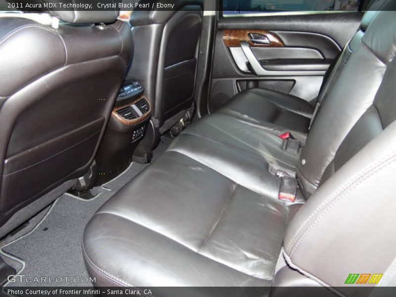Crystal Black Pearl / Ebony 2011 Acura MDX Technology
