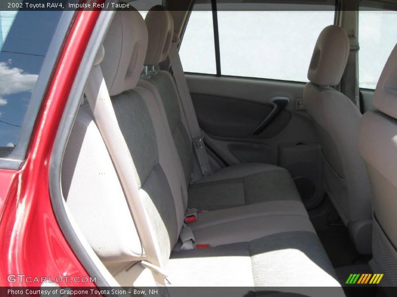 Impulse Red / Taupe 2002 Toyota RAV4