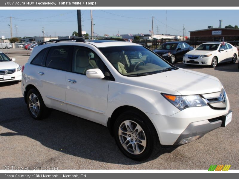 Front 3/4 View of 2007 MDX Technology