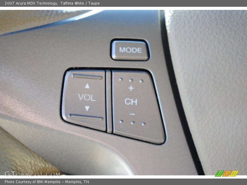 Taffeta White / Taupe 2007 Acura MDX Technology