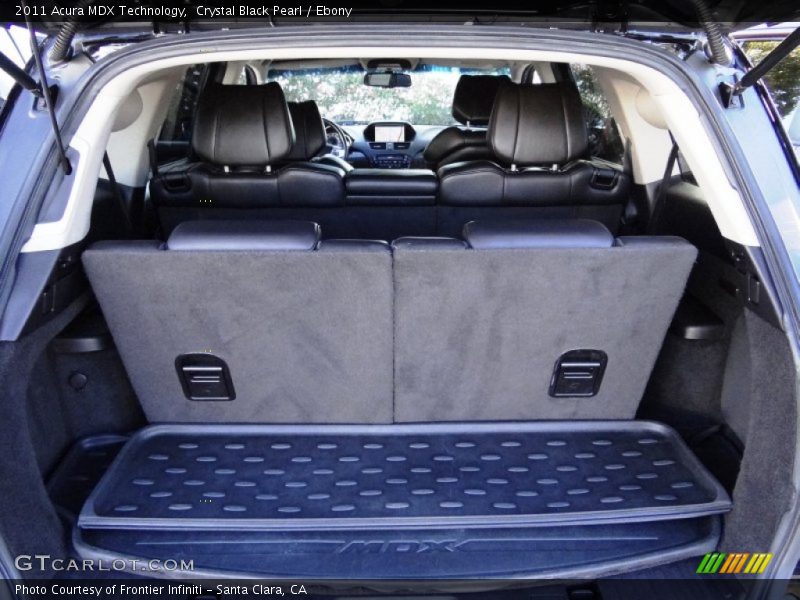 Crystal Black Pearl / Ebony 2011 Acura MDX Technology