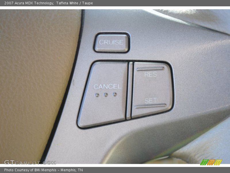 Taffeta White / Taupe 2007 Acura MDX Technology