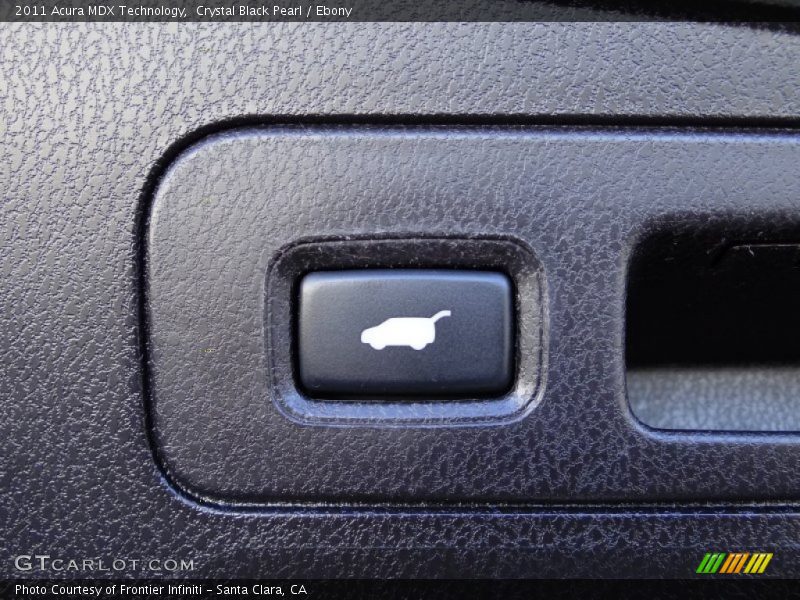 Crystal Black Pearl / Ebony 2011 Acura MDX Technology