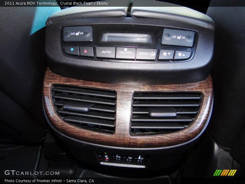 Crystal Black Pearl / Ebony 2011 Acura MDX Technology