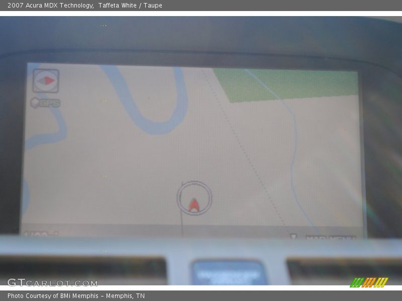 Taffeta White / Taupe 2007 Acura MDX Technology