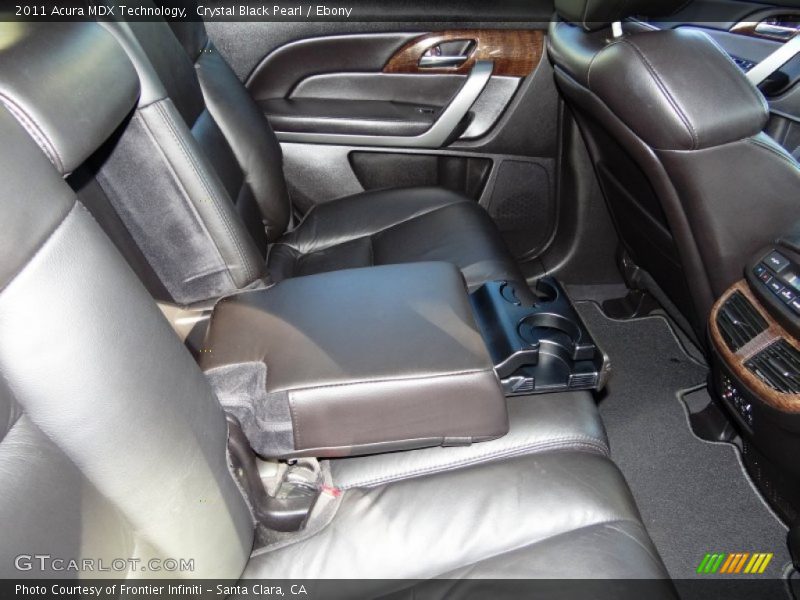 Crystal Black Pearl / Ebony 2011 Acura MDX Technology