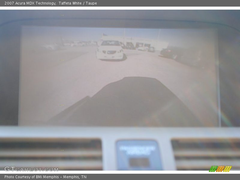 Taffeta White / Taupe 2007 Acura MDX Technology