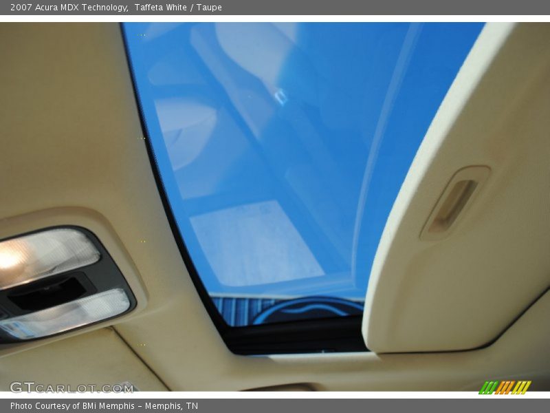 Taffeta White / Taupe 2007 Acura MDX Technology