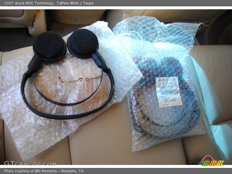 Taffeta White / Taupe 2007 Acura MDX Technology