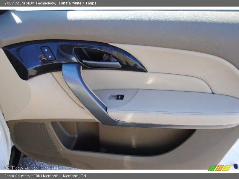 Taffeta White / Taupe 2007 Acura MDX Technology