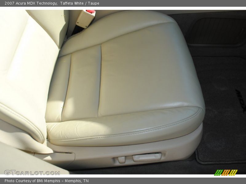 Taffeta White / Taupe 2007 Acura MDX Technology