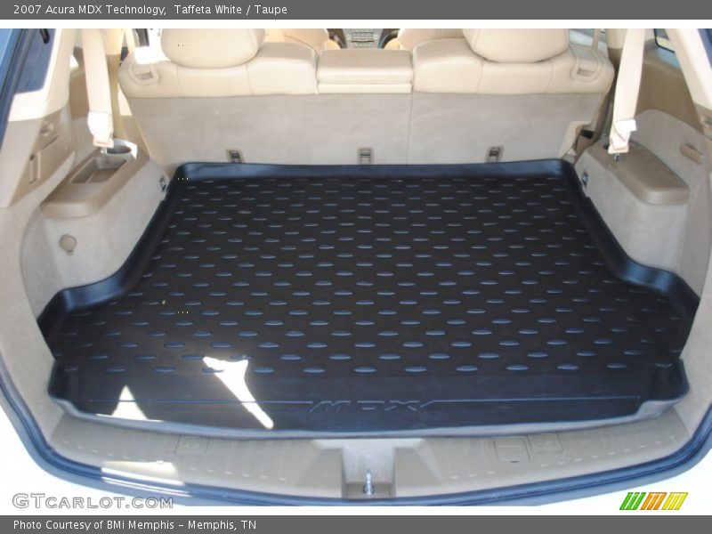 Taffeta White / Taupe 2007 Acura MDX Technology