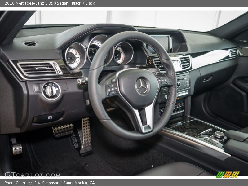 Black / Black 2016 Mercedes-Benz E 350 Sedan