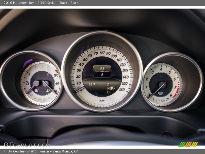 Black / Black 2016 Mercedes-Benz E 350 Sedan