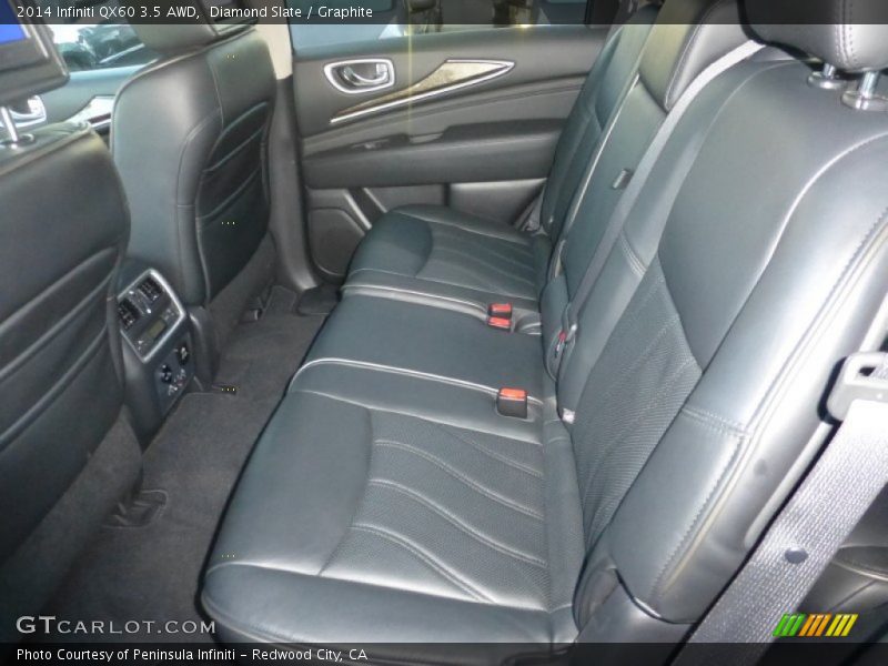 Diamond Slate / Graphite 2014 Infiniti QX60 3.5 AWD