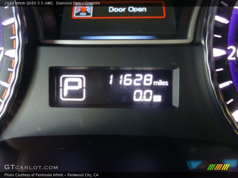 Diamond Slate / Graphite 2014 Infiniti QX60 3.5 AWD