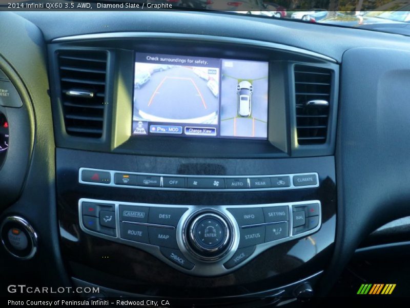 Diamond Slate / Graphite 2014 Infiniti QX60 3.5 AWD