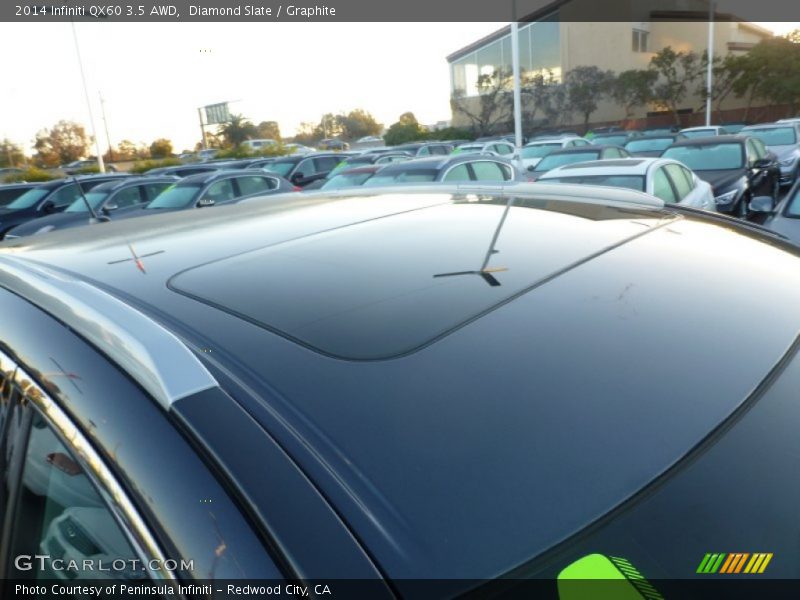 Diamond Slate / Graphite 2014 Infiniti QX60 3.5 AWD