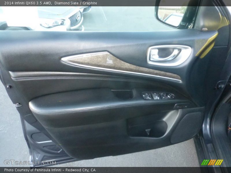 Diamond Slate / Graphite 2014 Infiniti QX60 3.5 AWD