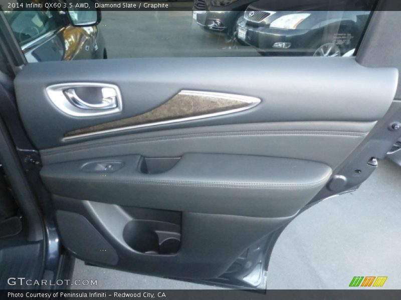 Diamond Slate / Graphite 2014 Infiniti QX60 3.5 AWD
