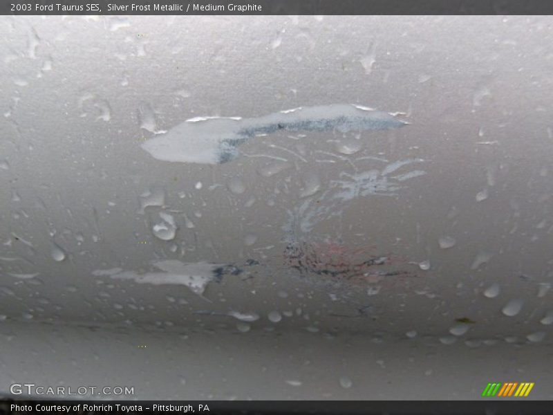Silver Frost Metallic / Medium Graphite 2003 Ford Taurus SES