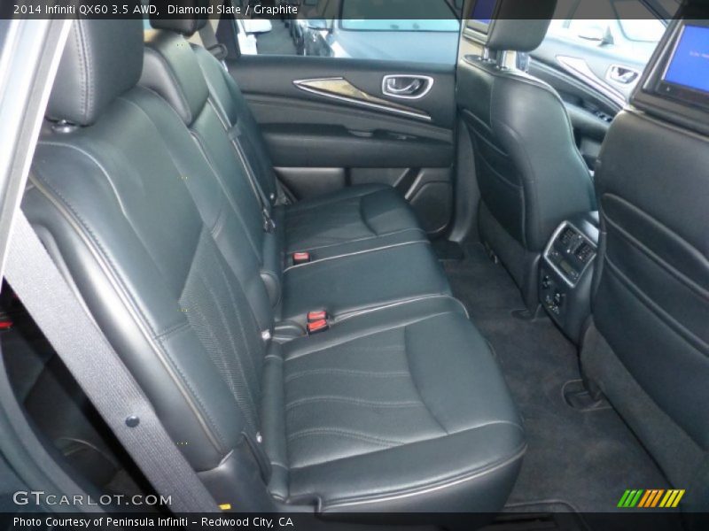 Diamond Slate / Graphite 2014 Infiniti QX60 3.5 AWD