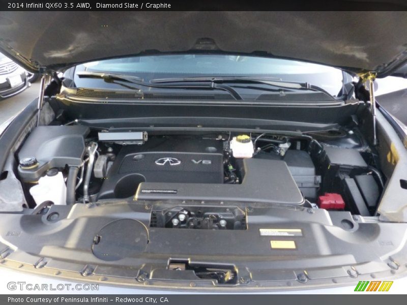 Diamond Slate / Graphite 2014 Infiniti QX60 3.5 AWD