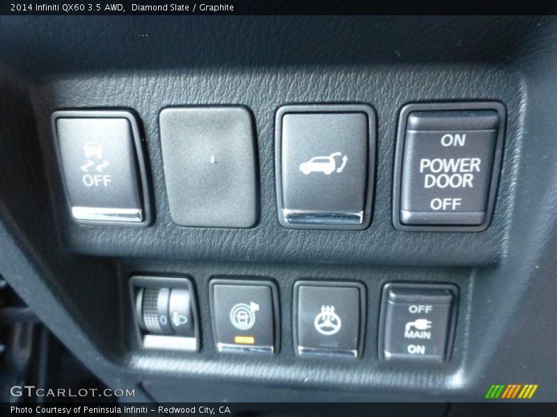 Diamond Slate / Graphite 2014 Infiniti QX60 3.5 AWD
