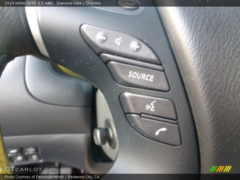 Diamond Slate / Graphite 2014 Infiniti QX60 3.5 AWD