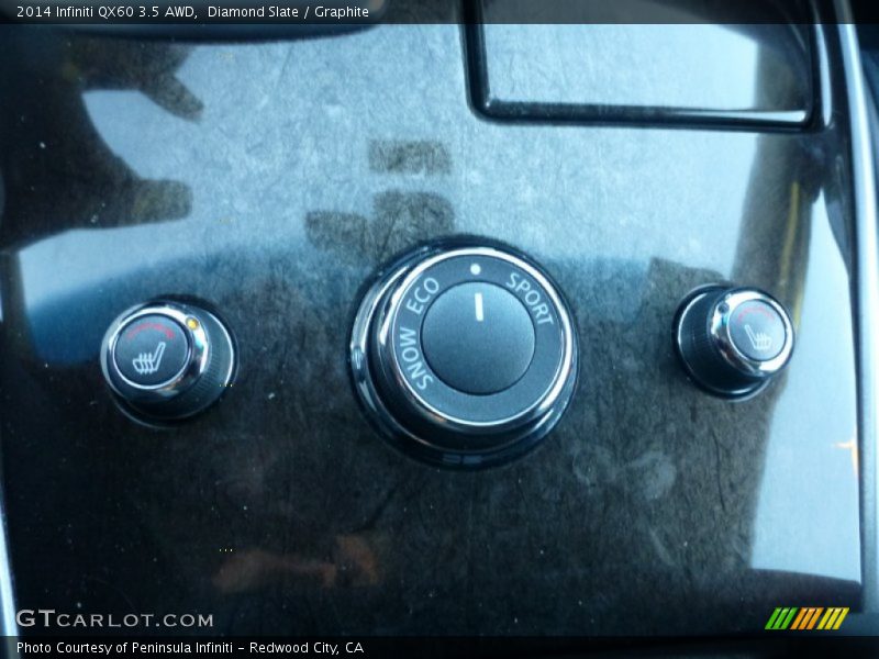 Diamond Slate / Graphite 2014 Infiniti QX60 3.5 AWD