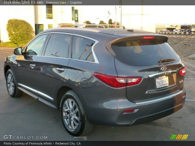 Diamond Slate / Graphite 2014 Infiniti QX60 3.5 AWD