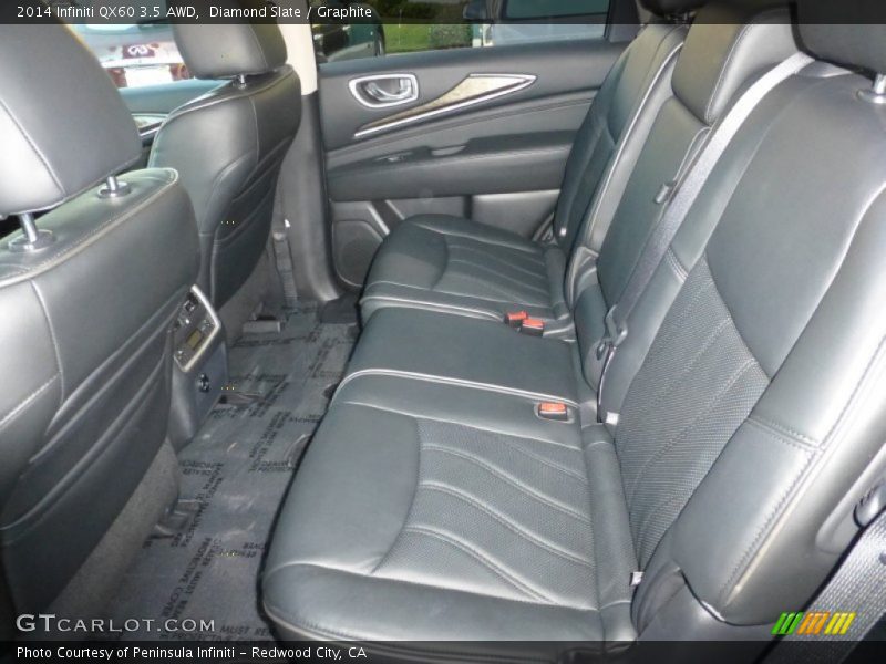 Diamond Slate / Graphite 2014 Infiniti QX60 3.5 AWD