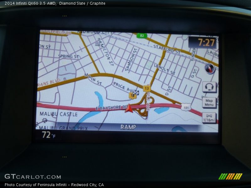 Diamond Slate / Graphite 2014 Infiniti QX60 3.5 AWD